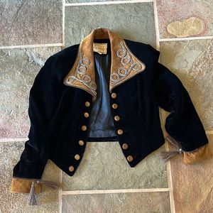 VINTAGE Double D Ranchwear Velvet & Suede Jacket